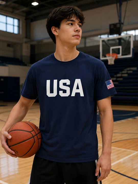 Erkaklar futbolkasi USA