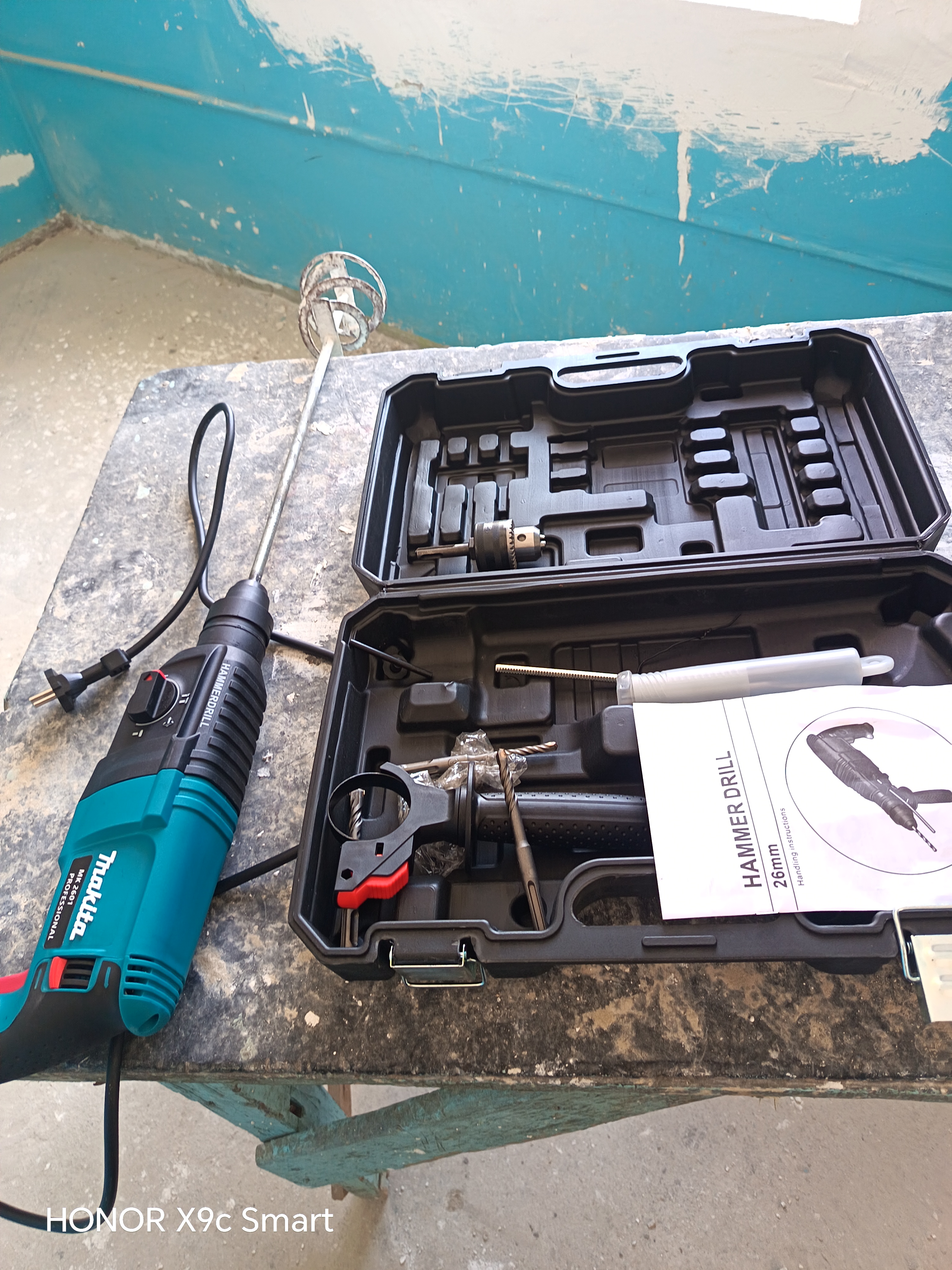 Perforator professionalni 3х bosqichlik, 26 mm, SDS PLUS