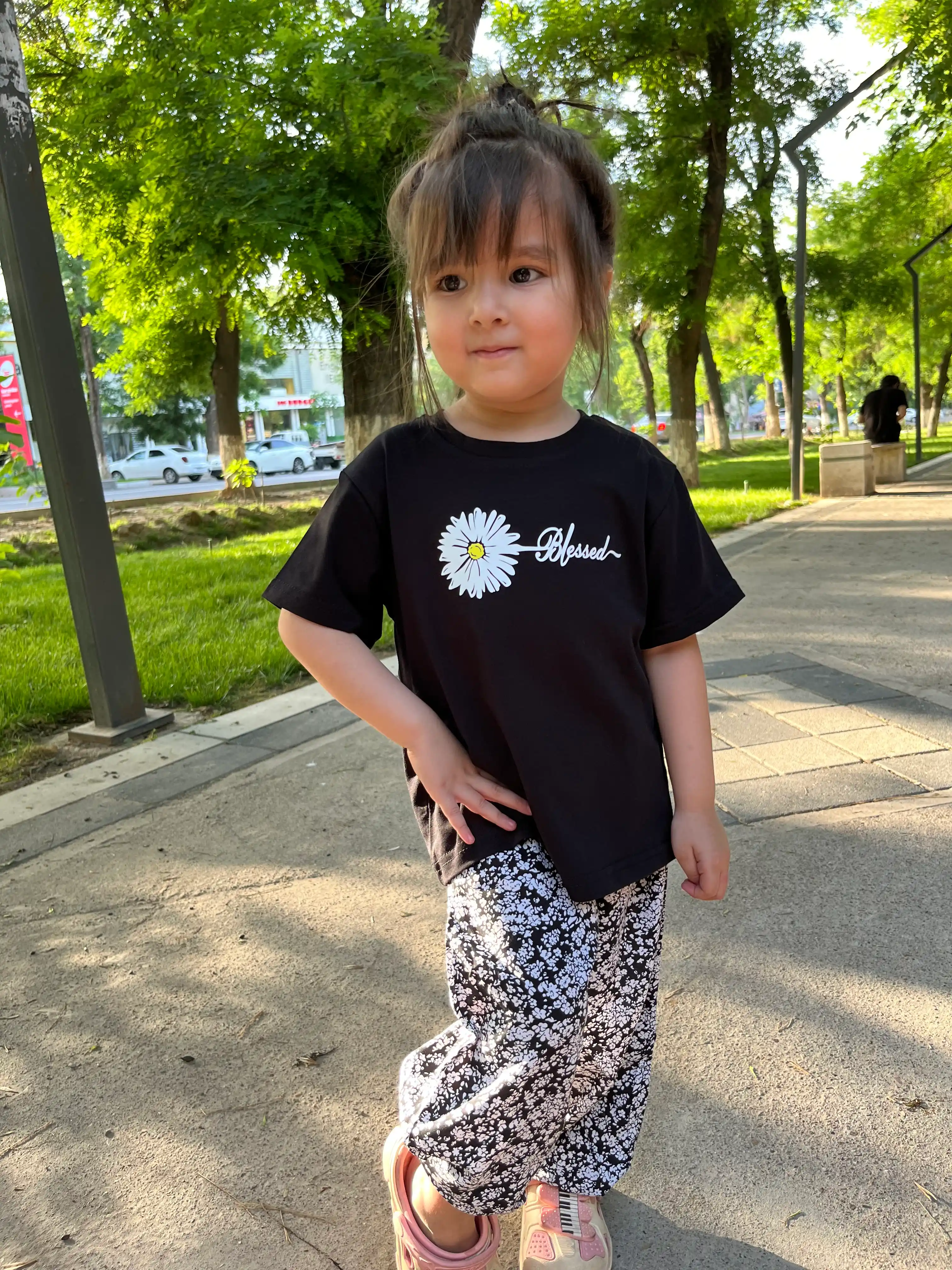Yozgi kofta va ishtoni, sakura, 3 yoshdan 12 yoshgacha qizlar uchun