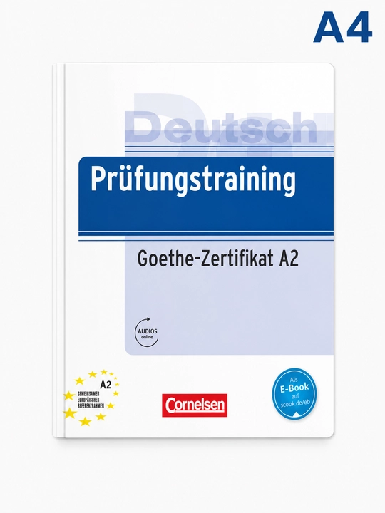 Книга для подготовки к экзамену Goethe-Zertifikat уровня A2 - 