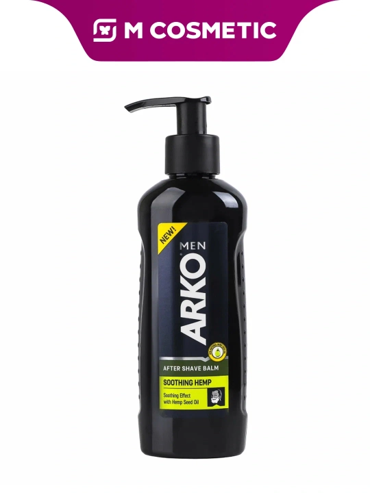 Бальзам после бритья Arko Men Soothing Hemp, 200 мл