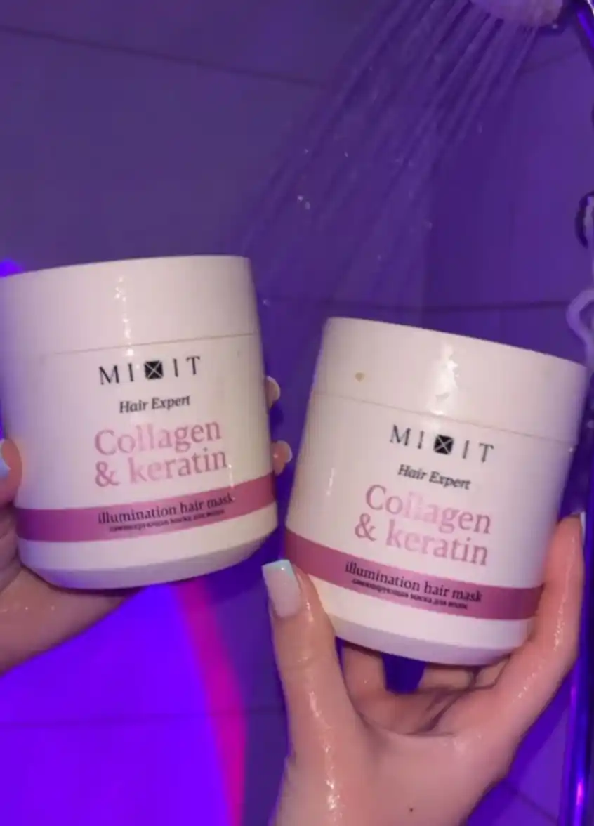 MIXIT Hair Expert sochlar uchun laminatsiyalovchi niqob, 400 ml