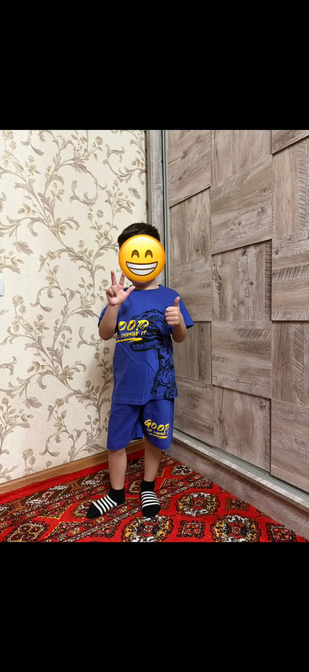 Детская футболка и шорты для мальчиков, 5-8 лет