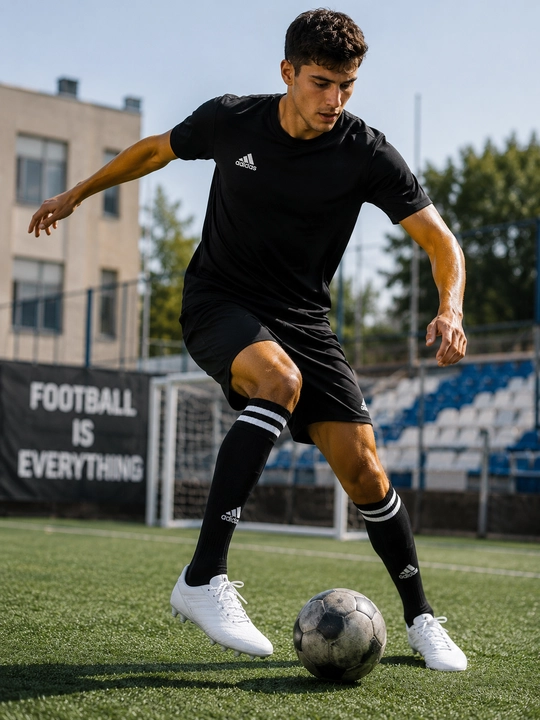 Futbol getrilari to‘plami, sport getri, trening uchun uzun paypoqlar