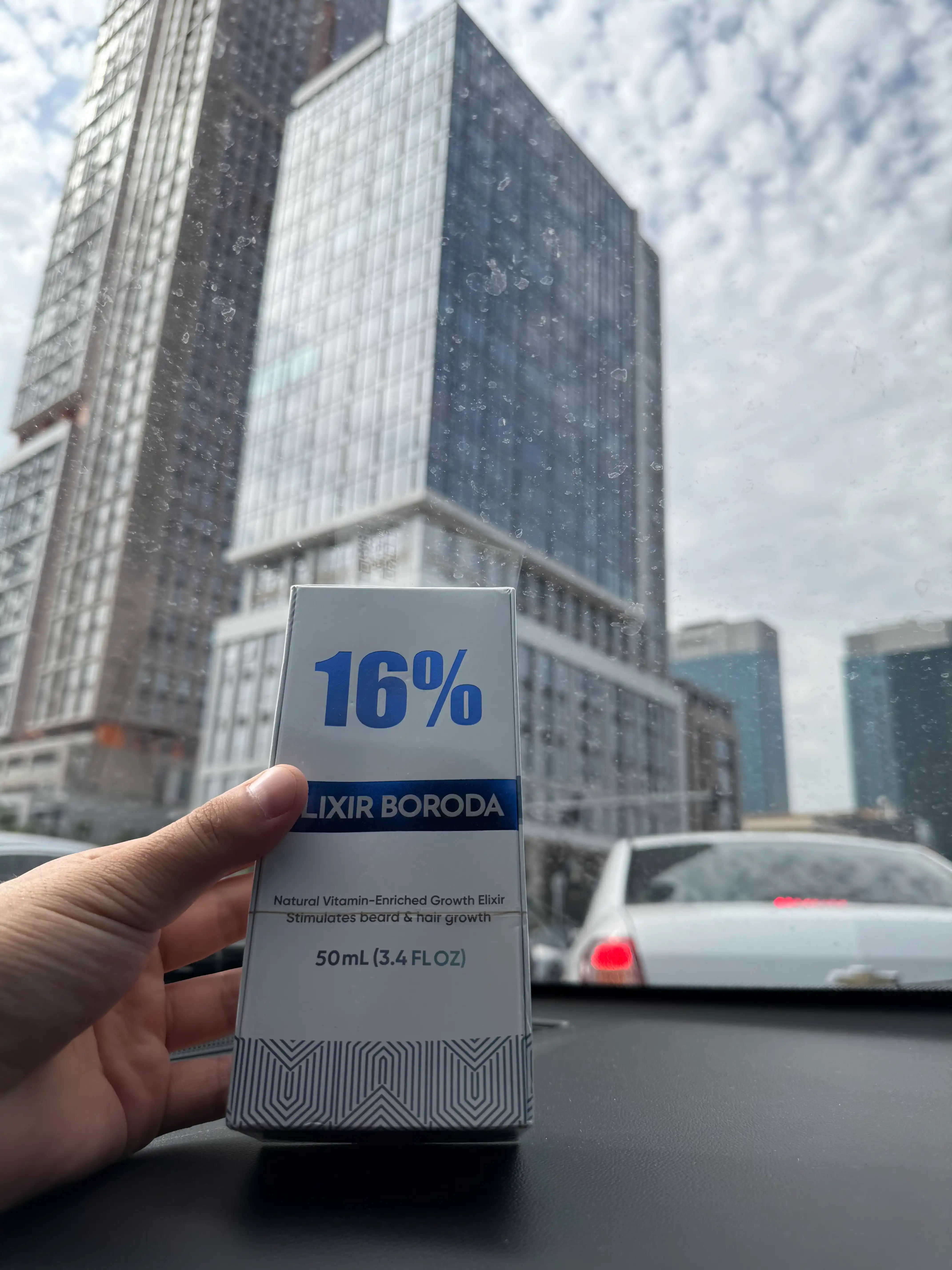 Миноксидил 16% Elixil Boroda – сыворотка для роста бороды и волос