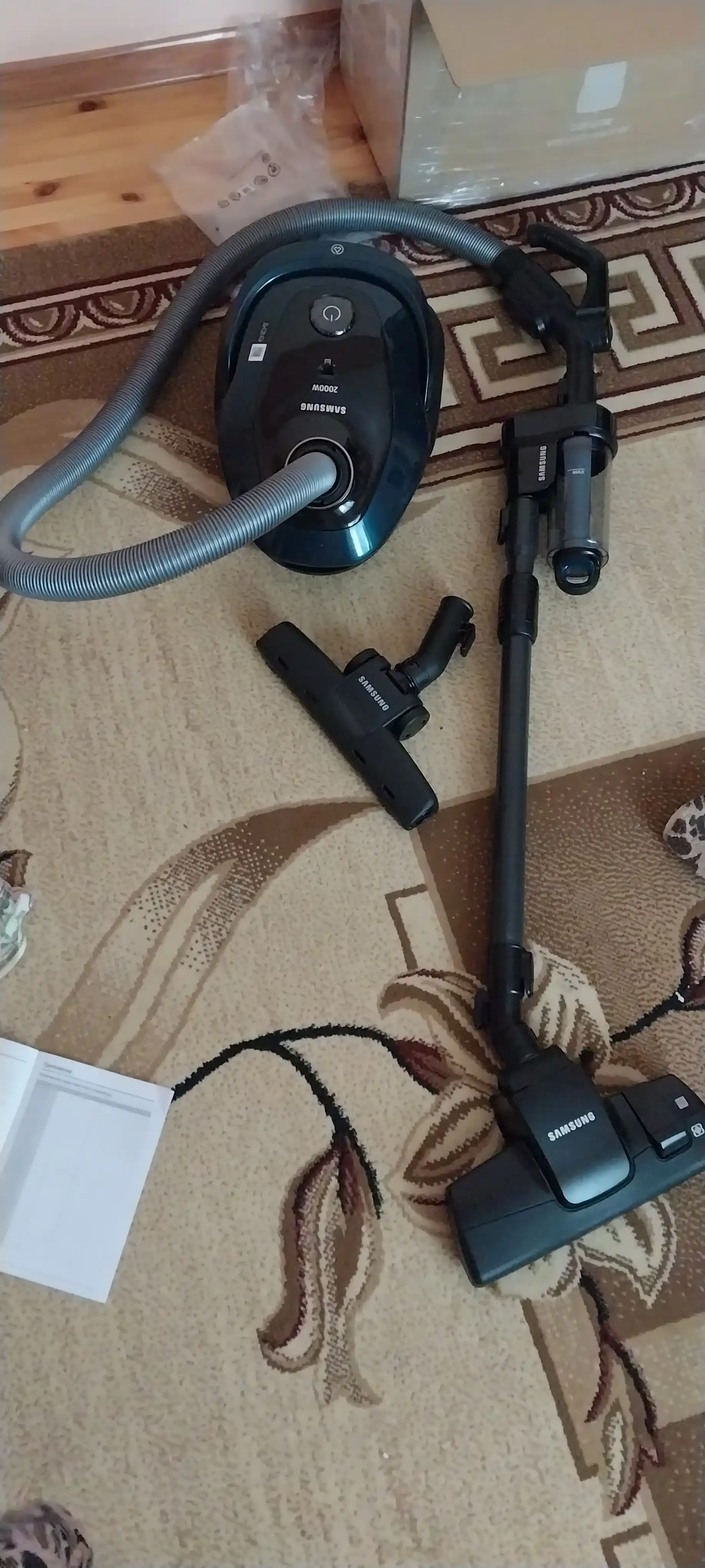 Пылесос Samsung VC20M2545JN/UZ, 2000 Вт, мешковой