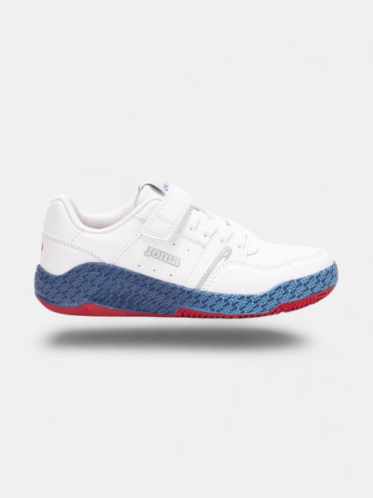 Детские кроссовки Joma Platea Low Jr Superman, белые
