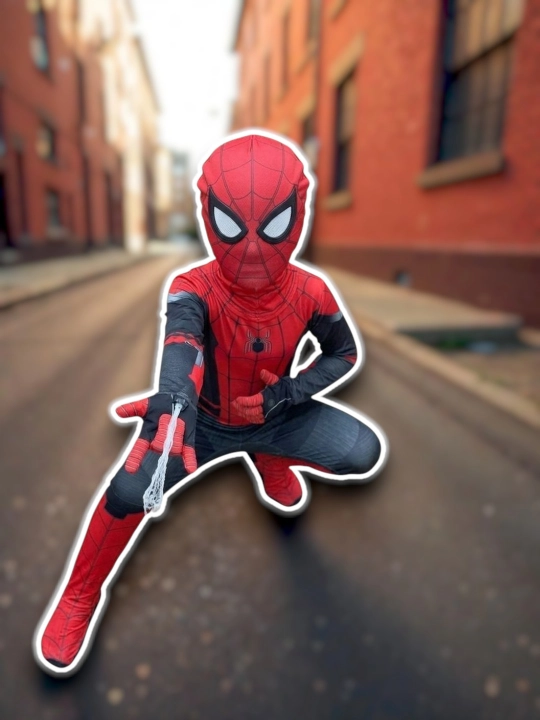 Костюм "Spider-man", стрейч, человек паук