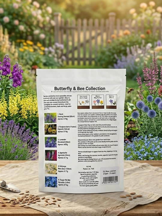 Gullar urug'lari aralashmasi «Beautiful Yards», 25 turdagi (150 g)