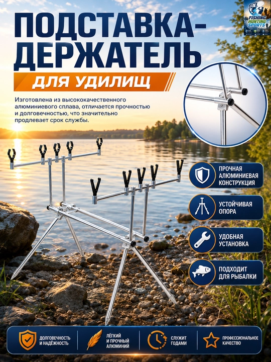 Подставка для карповых удилищ