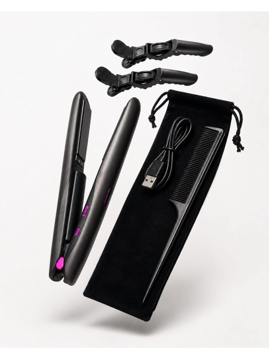 AirFlex Mini portativ soch tekislagich, USB zaryadli