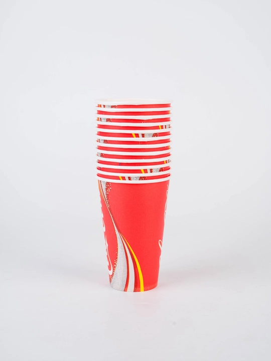 Bir martalik qog‘oz stakanlar 300 ml, 25 dona, mustahkam