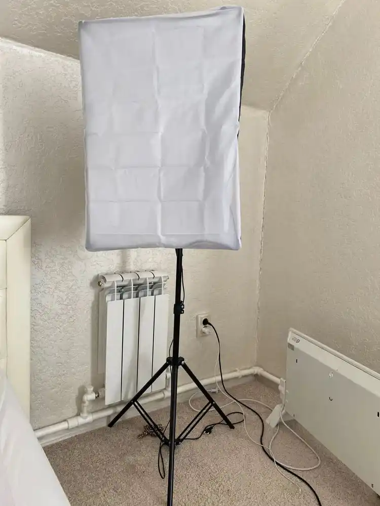 Foto va video suratga olish uchun to‘plam, foto soyabon, RGB, shtativ