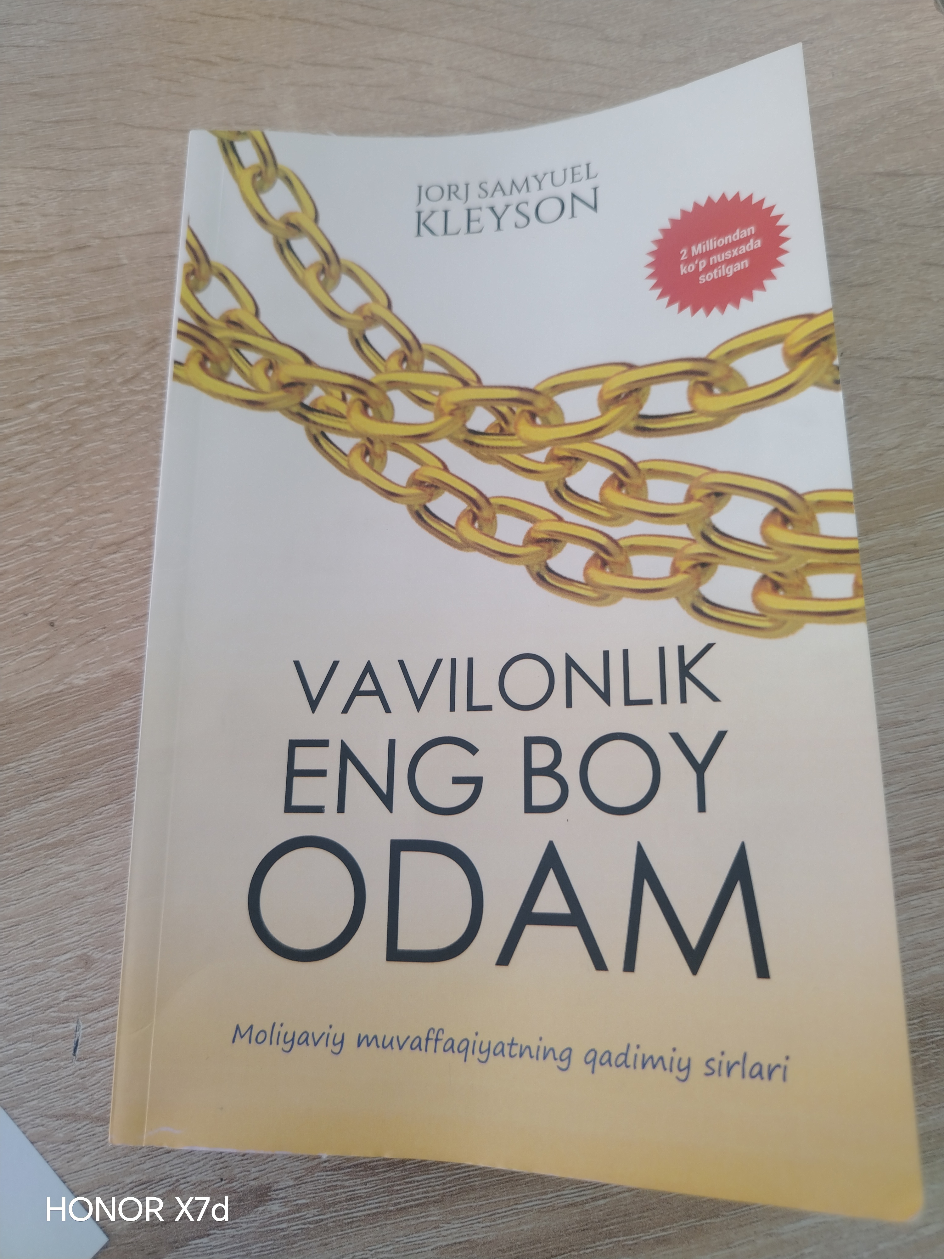 Bobilning eng boy odami: Jorj Samuel Kleyson