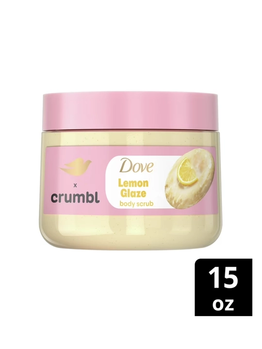 Dove x Crumbl Lemon Glaze Body Scrub — tana uchun skrab - 