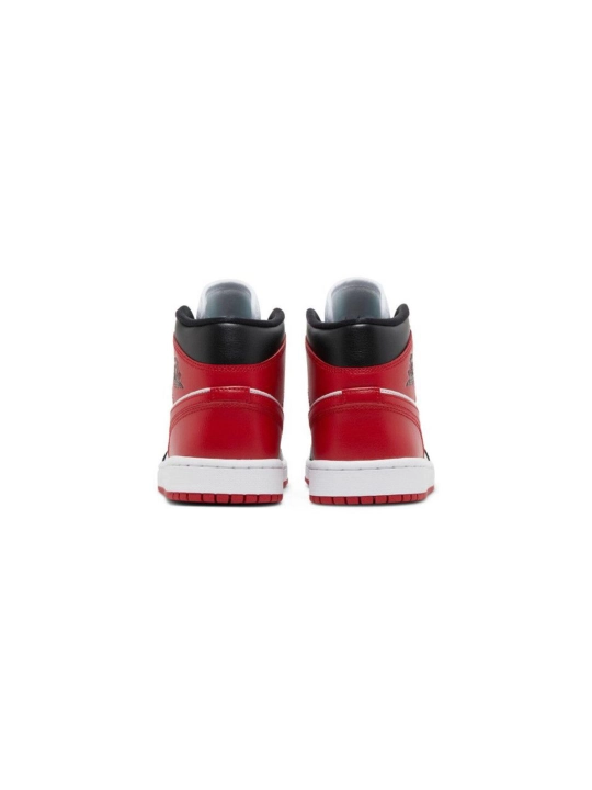 Wmns Nike Air Jordan 1 Mid 'Alternate Bred Toe'