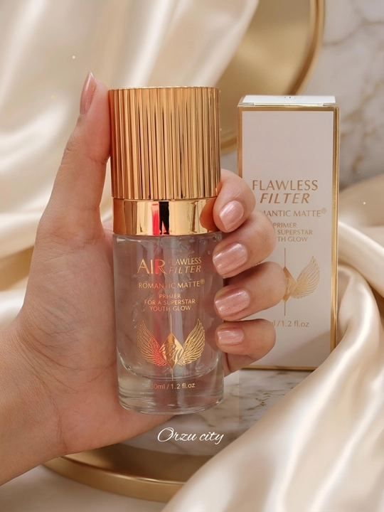 Yuz uchun praymer Rômantic Matte «Air Flawless Filter» porlash effekti bilan, 30 ml