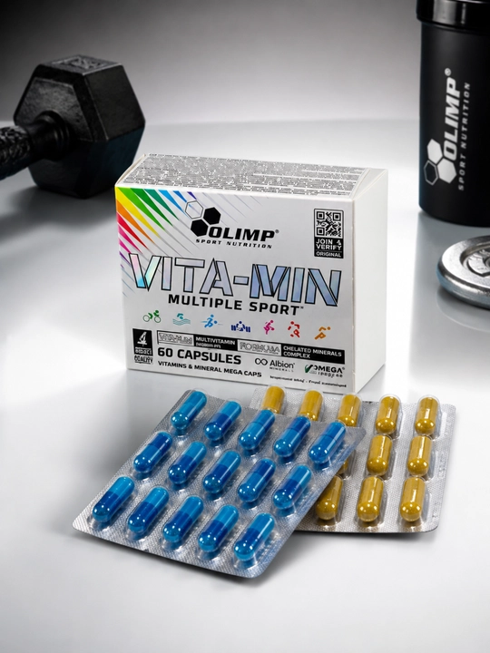 Olimp VITA-MIN Multi Sport 60 kapsulalari: Sport vitaminlari - 