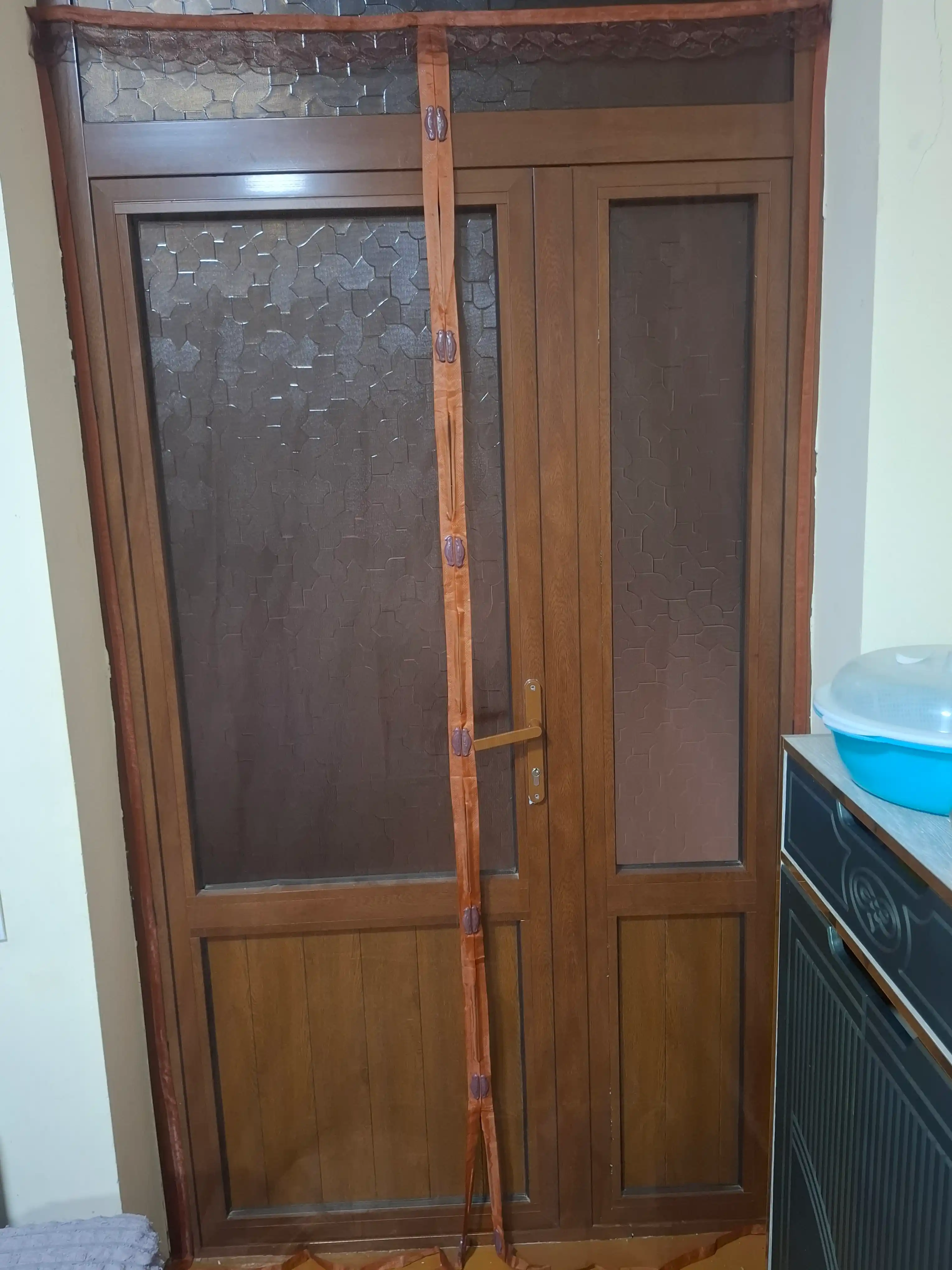 Uyingiz eshigi uchun ajoyib magnet parda pasha chivinlardan maksimal himoya