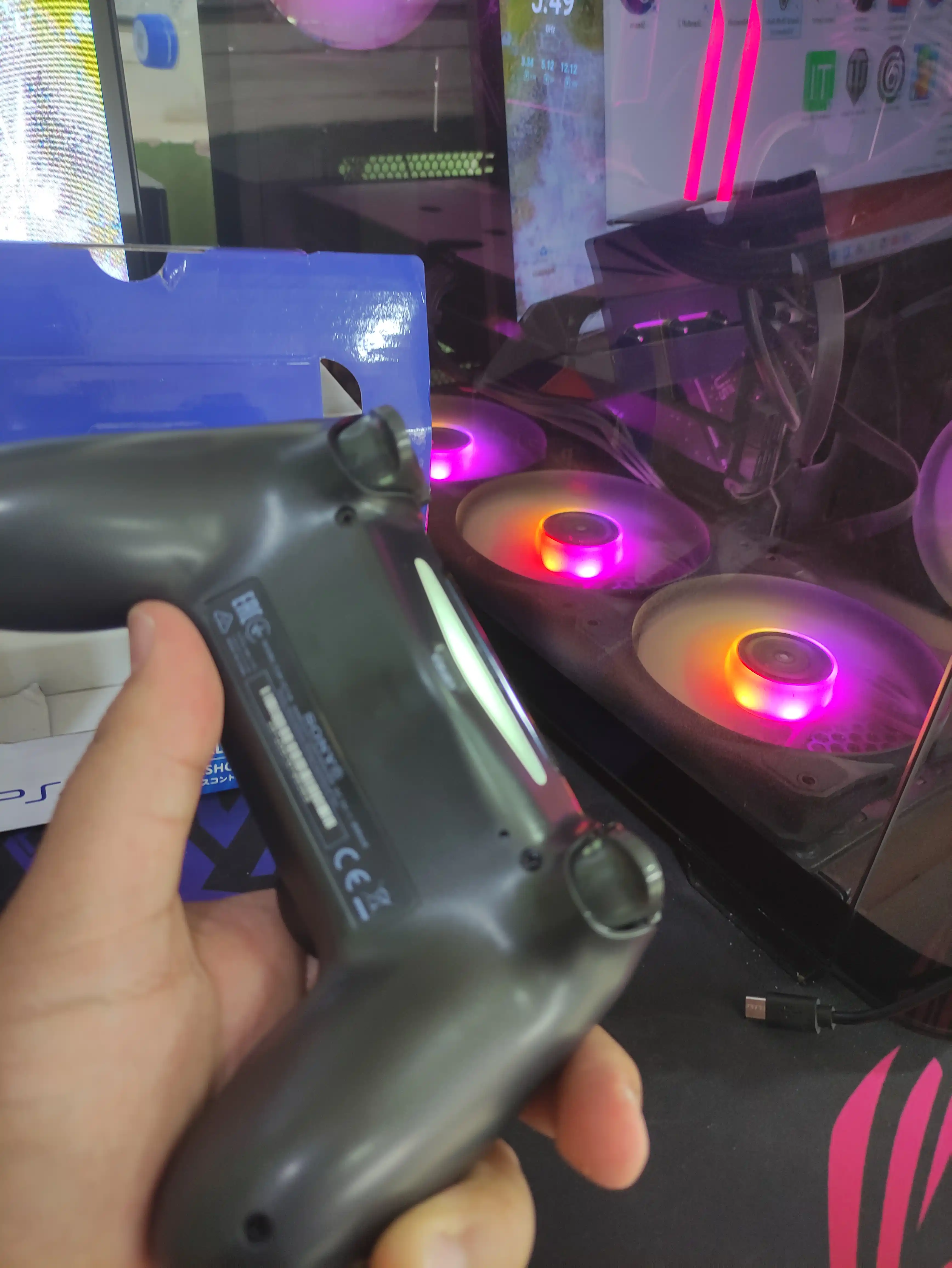 Геймпад для Sony PlayStation 4 беспроводной c зарядным кабелем, джойстик PS4 Bluetooth