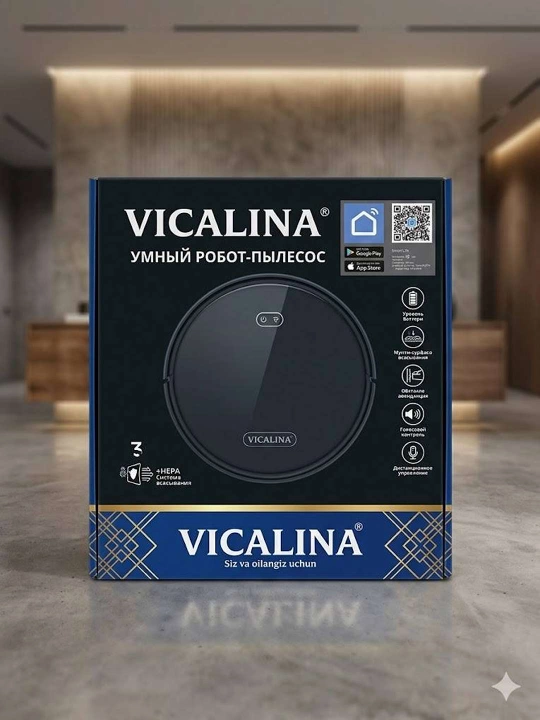 Умный робот-пылесос VICALINA — Ваш идеальный помощник в уборке дома
