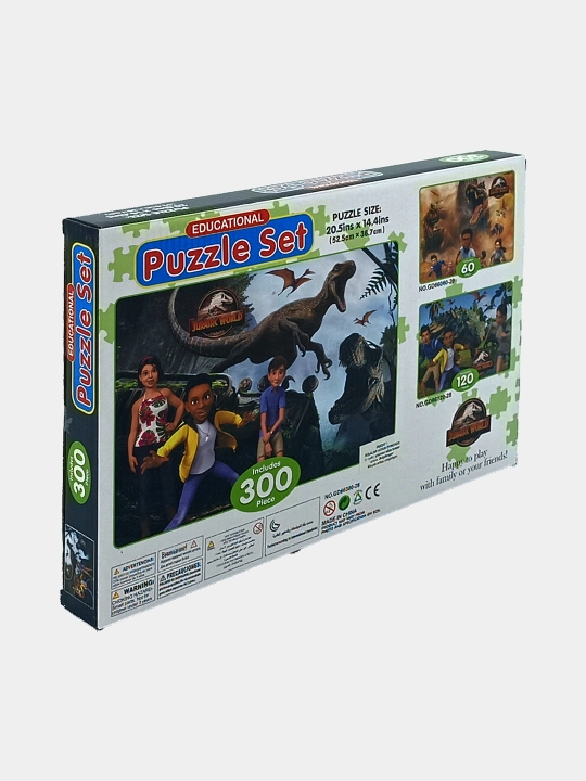 Puzzle Jurassic World 300 dona, Dinozavrlar Funny Game