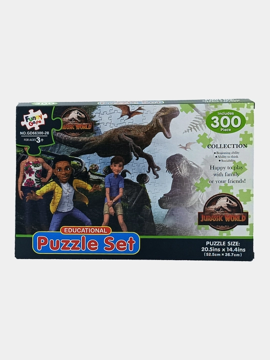 Puzzle Jurassic World 300 dona, Dinozavrlar Funny Game