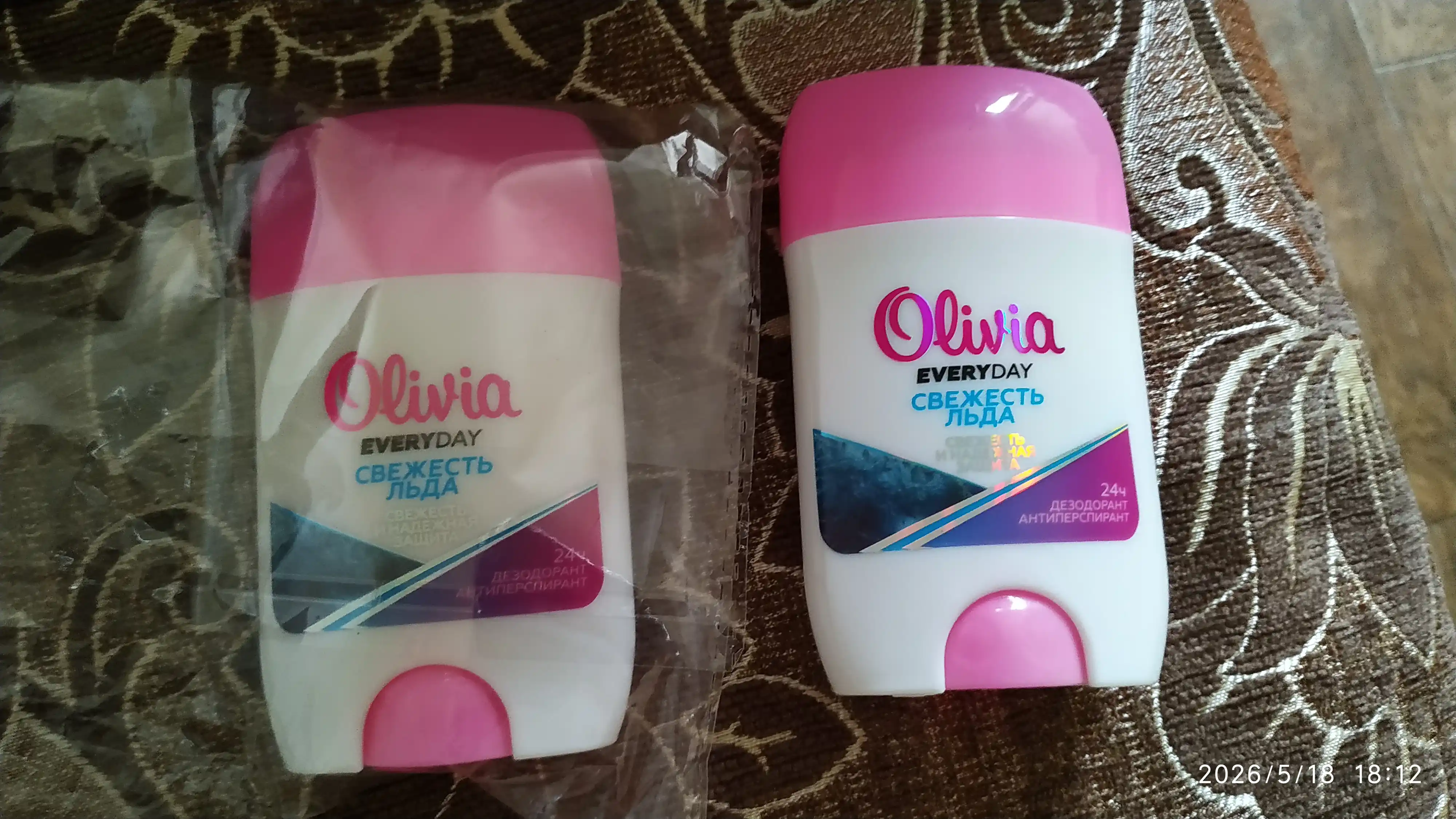 Ayollar uchun antiperspirant dezodorant tayoq Olivia Everyday Tabiatning kuchi, 50 g