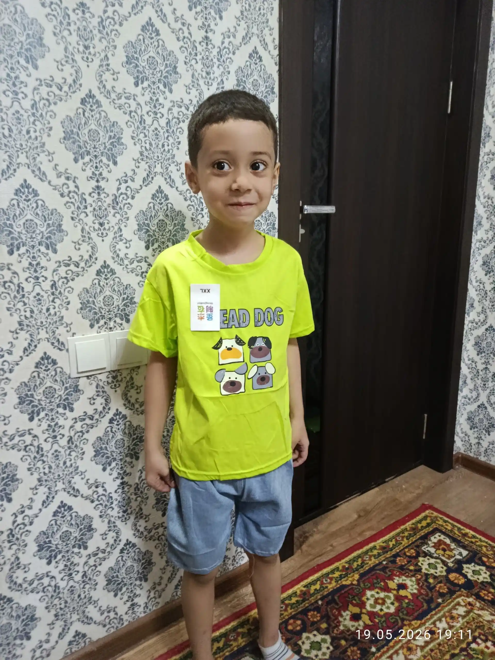 Bolalar to‘plami, futbolka, shortik, yorqin yozgi to‘plam, o‘g‘il bola uchun, qulay uslub
