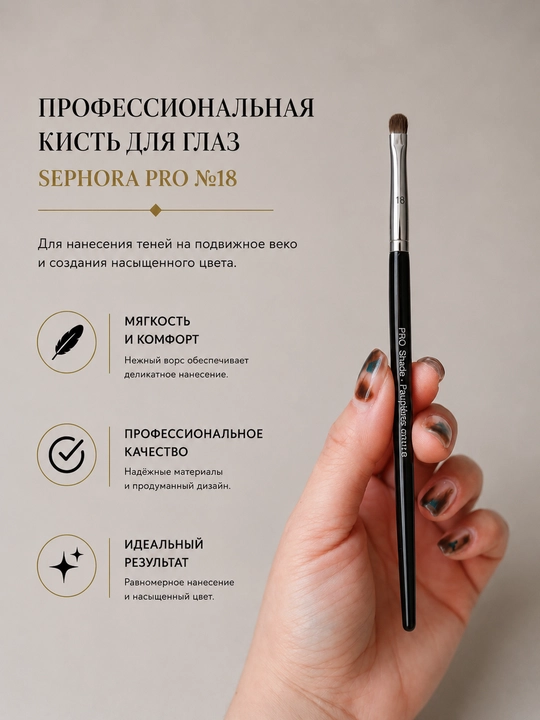 Professional makiyaj cho‘tkasi, Sephora Pro
