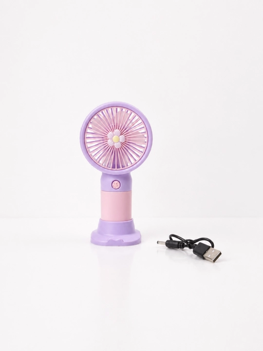 Mini qo‘l ventilyatori – USB orqali quvvatlanuvchi portativ fan, stol uchun mini sovutgich