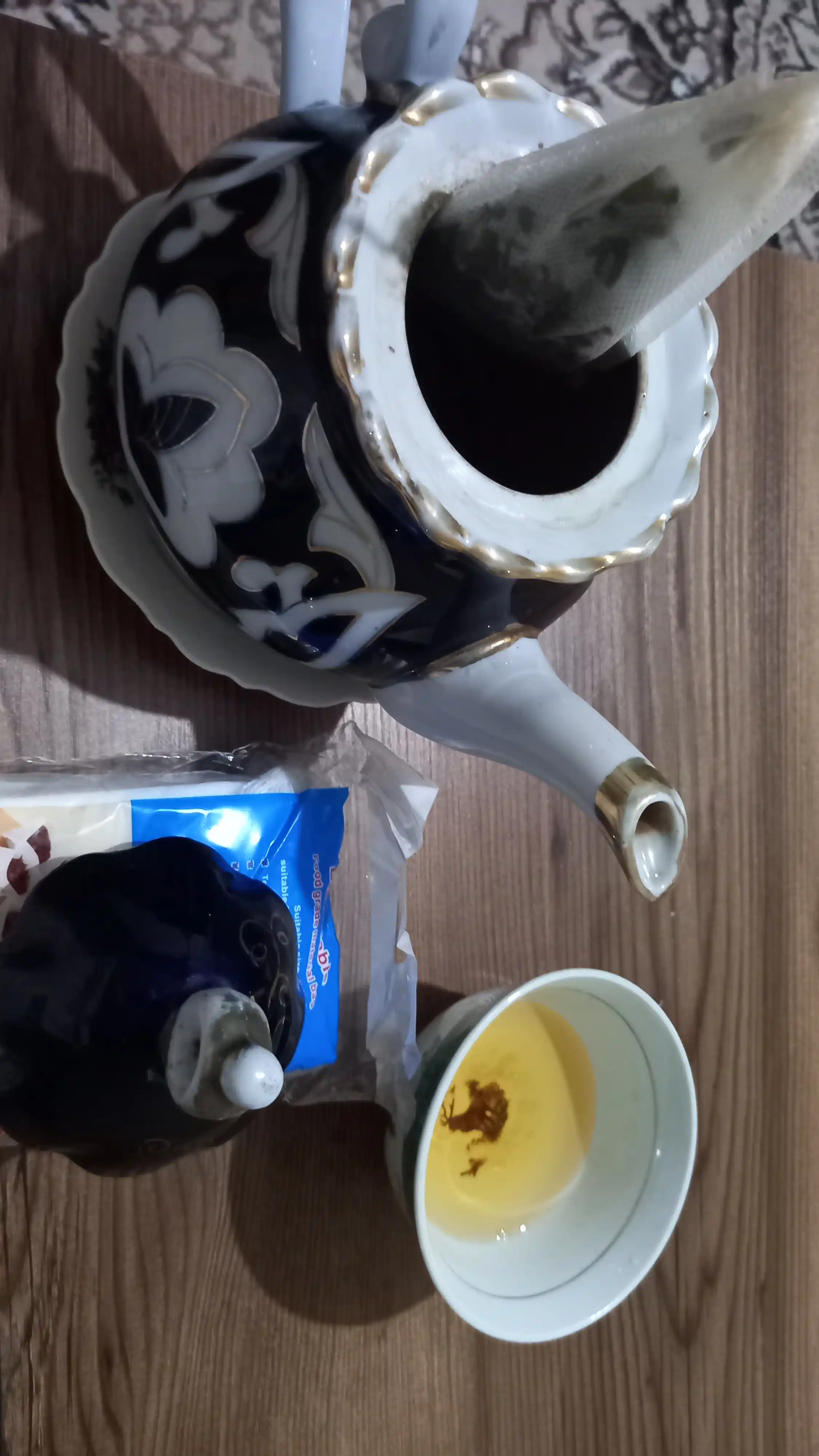 Filtr paketi choy, qahva, o'tlar, ziravor, choynak, termos uchun, bir martalik