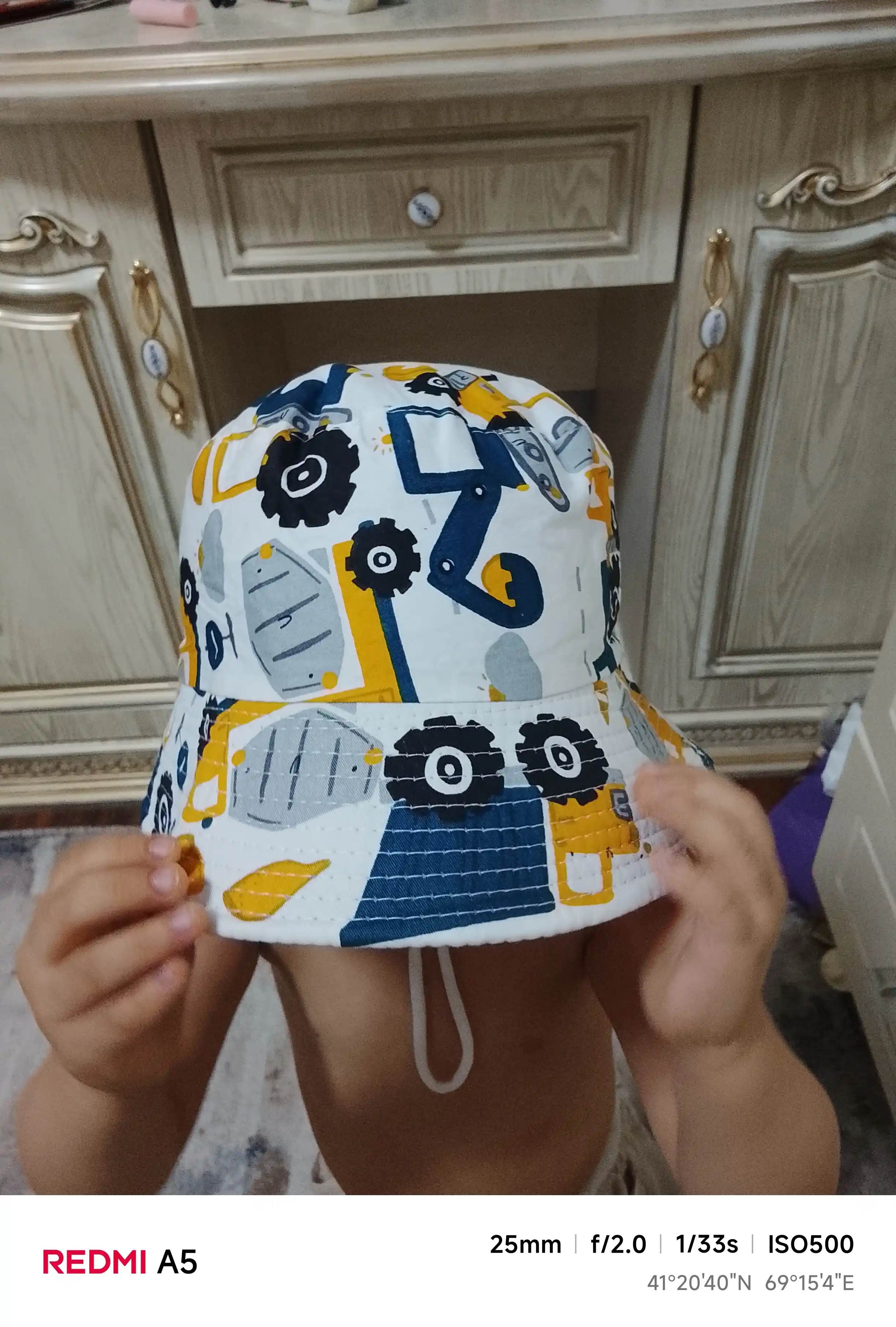 Детская летняя панамка