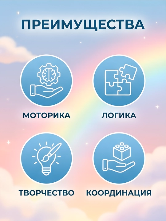 3D лего конструктор мини блоки — развивающие игрушки для детей и мальчиков