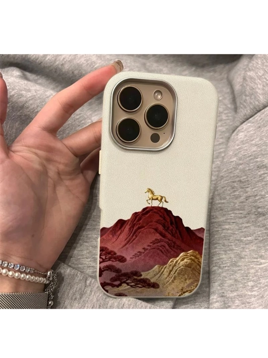 Sharqona uslubdagi premium iPhone g‘ilofi
