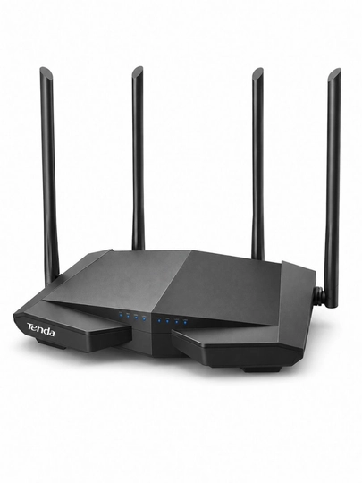 Wi-Fi роутер Tenda AC6 AC1200 двухдиапазонный, беспроводной маршрутизатор для дома и офиса