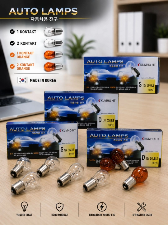 Avtomobil chiroqlari to‘plami - 