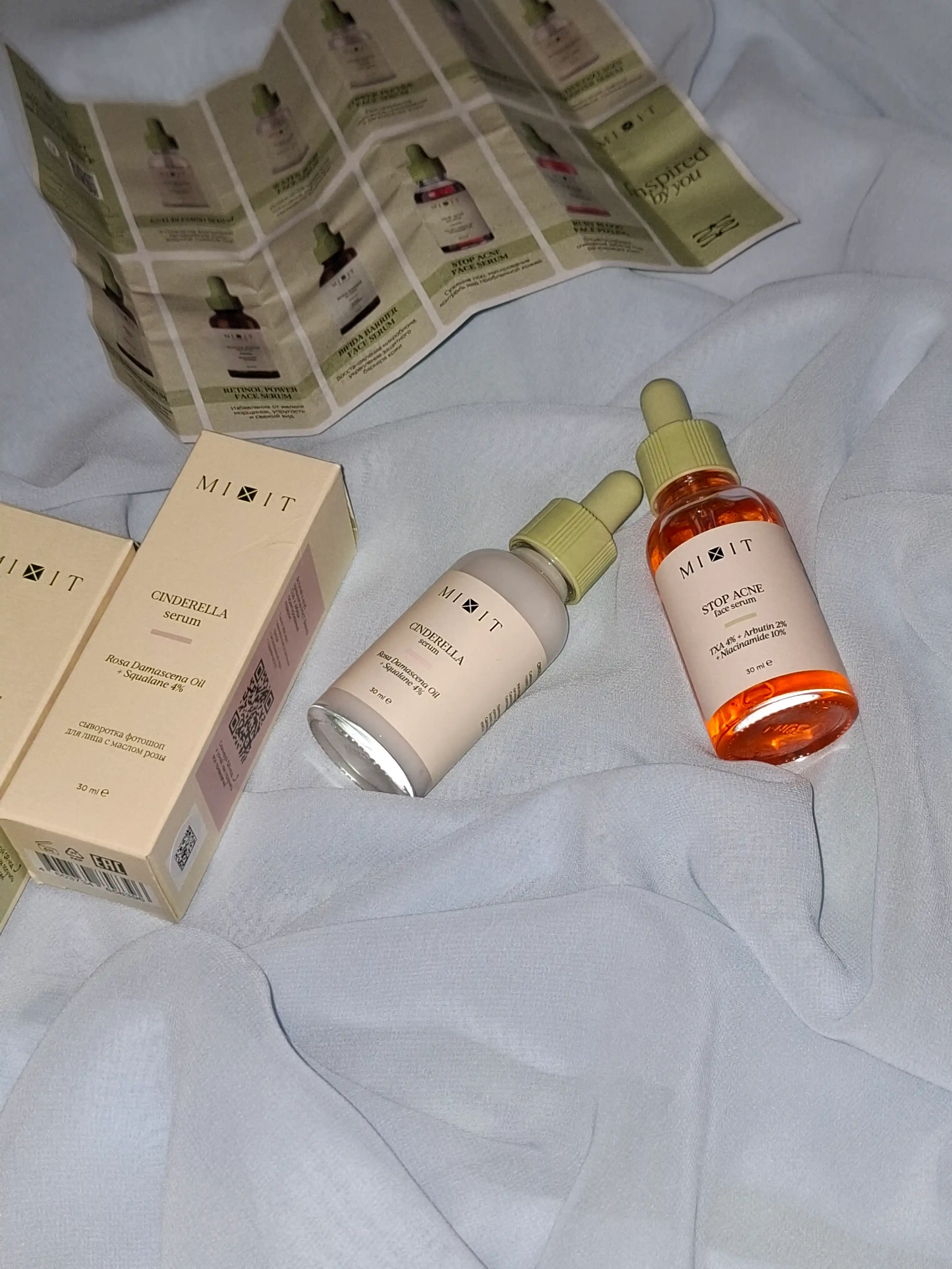 Сыворотка для проблемной кожи лица, 30 мл – MIXIT Skin Chemistry Stop Acne Face Serum