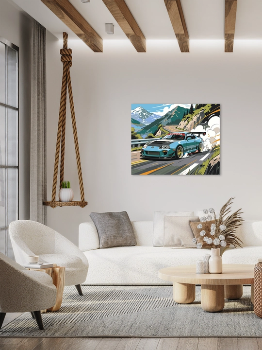 Raqamlar bo'yicha rasm chizish ARTERY Avtomobillar, 40×50 sm, xolstga bo'yaladigan rasm