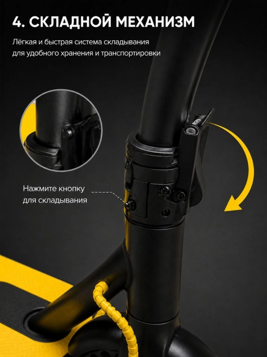 Детский трёхколёсный самокат