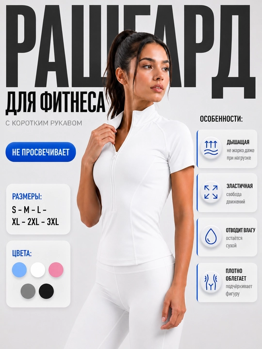 Ayollar uchun rashgard, sportga oid, yashin tezligida, yopishib turadigan SlimFit fitnes va sport uchun longsliv - 