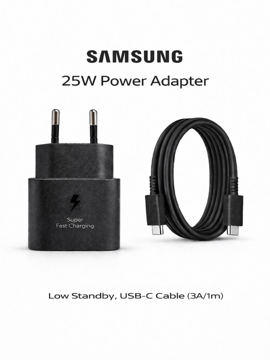 Зарядное устройство Samsung 25W/45W с кабелем USB-C (Type-C) быстрая зарядка