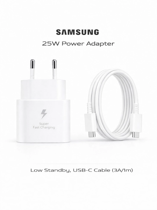 Зарядное устройство Samsung 25W/45W с кабелем USB-C (Type-C) быстрая зарядка
