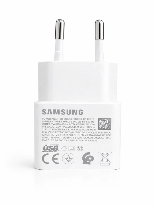 Зарядное устройство Samsung 25W/45W с кабелем USB-C (Type-C) быстрая зарядка