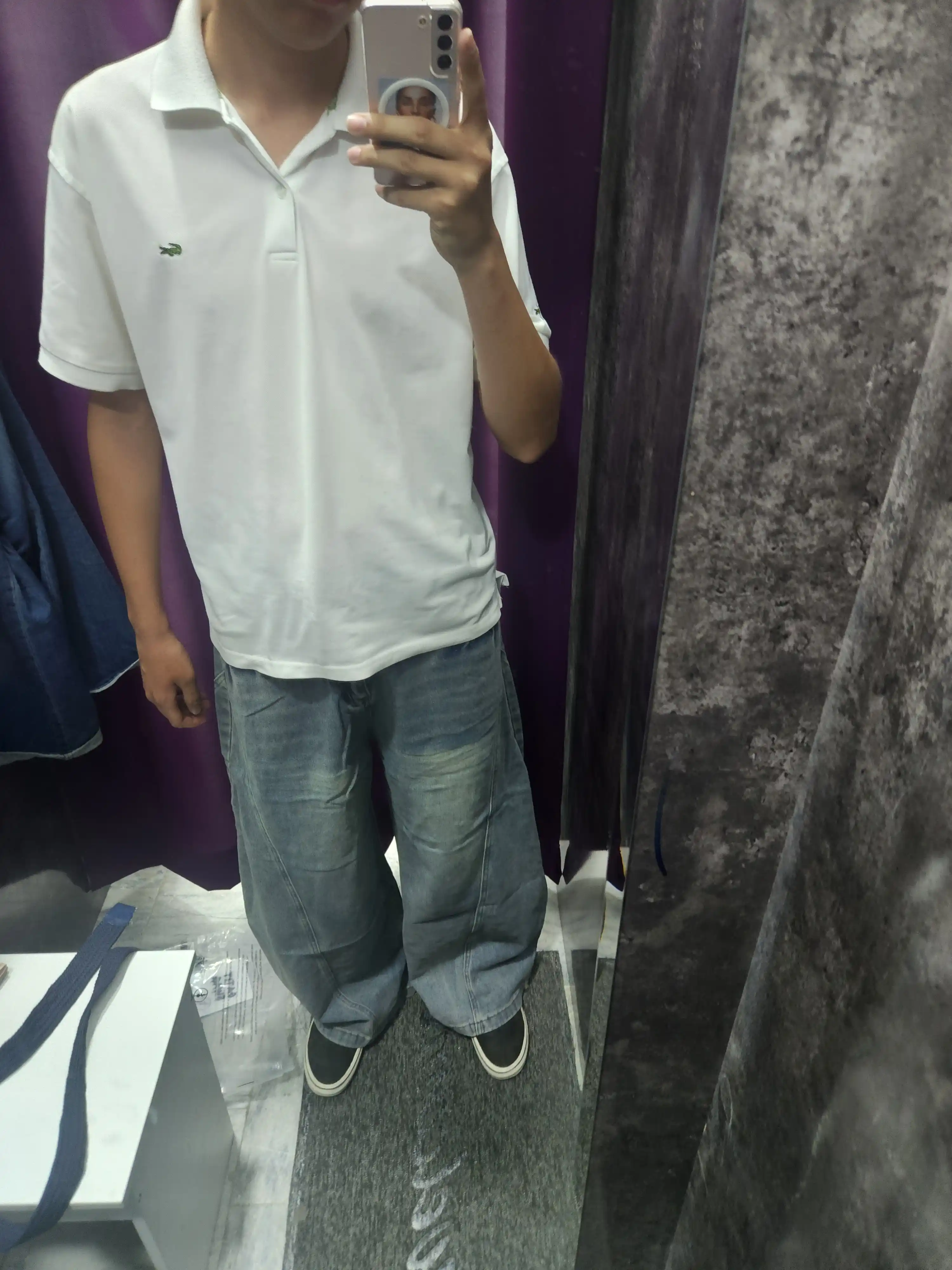 Jinsi baggy oversize Y2K
