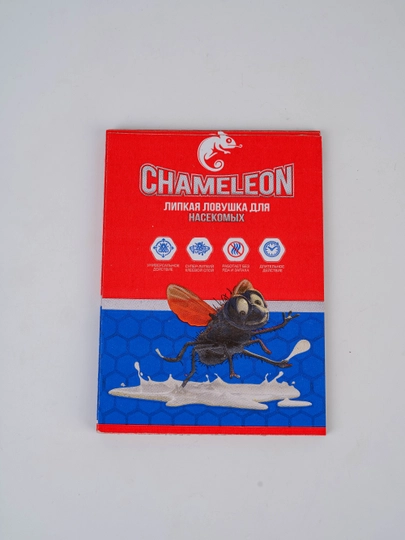 Chameleon hasharotlarga qarshi yopishqoq yelimli tuzoq, 10 dona - 