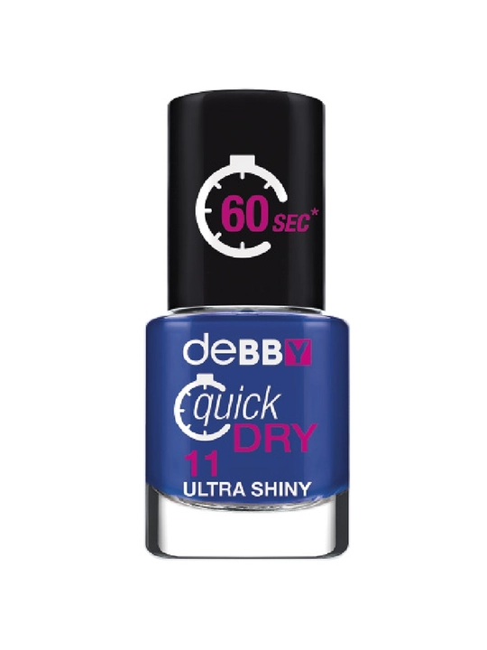 DEBBY Ultra Shiny 60 soniyada quriydigan tirnoq laki 11 tus - 