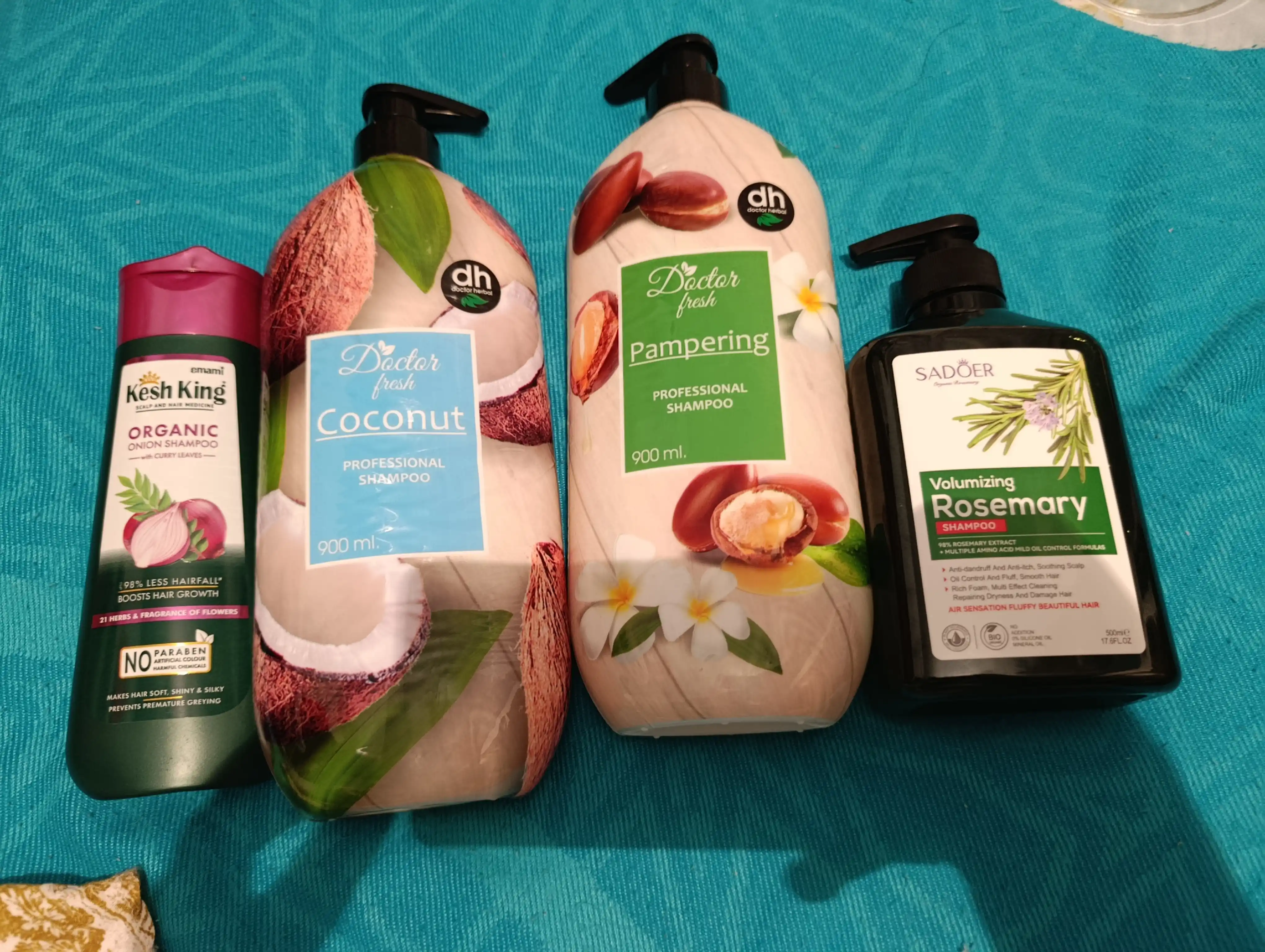 Doctor Fresh Professional shampun, tabiiy ekstraktlar bilan, 900 ml