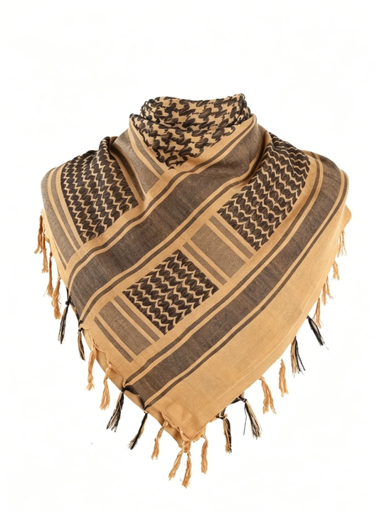 Keffiye, arafatka, arabcha sharf, 100% paxta sharf - 