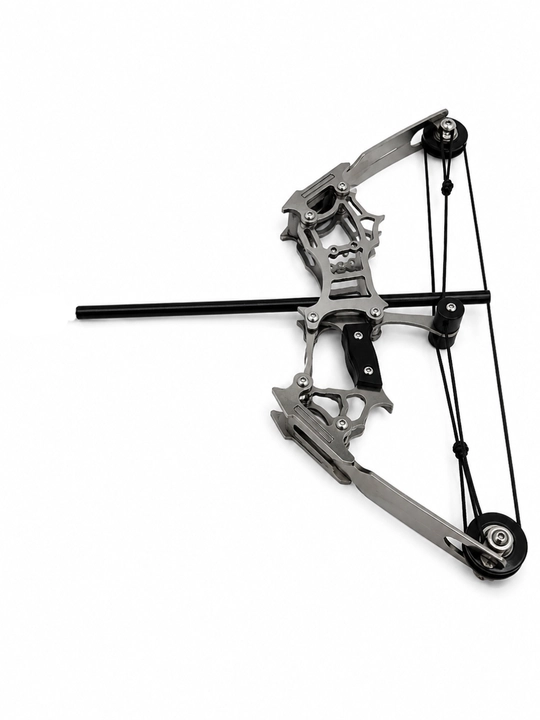 Mini sport temir kamon to‘plami – metall premium mini bow nishon va 12 ta o‘qlar bilan